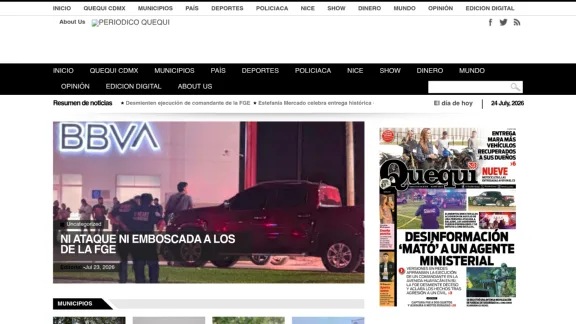 Captura de Periódico Quequi