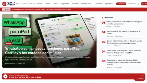 Captura de Quinta Fuerza