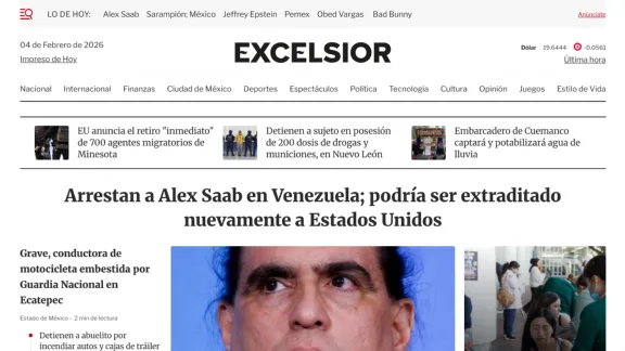 Captura de Excelsior