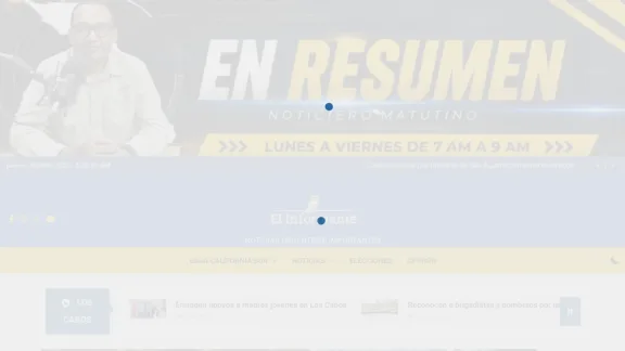 Captura de El Informante BCS