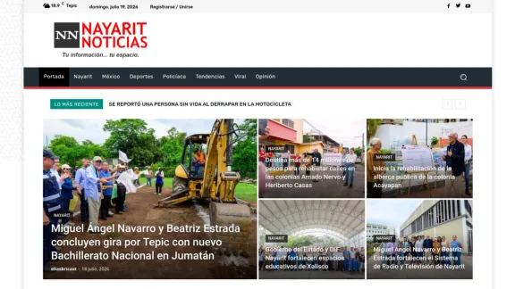 Captura de Nayarit Noticias