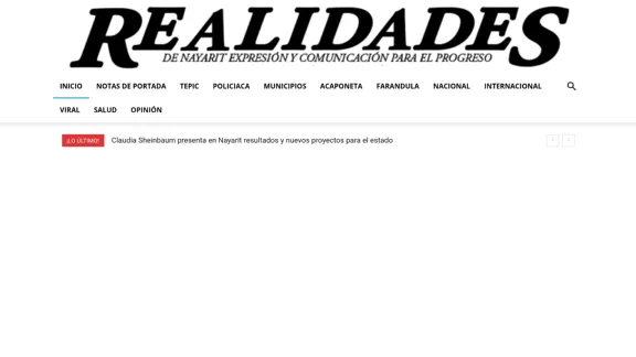 Captura de Periódico Realidades