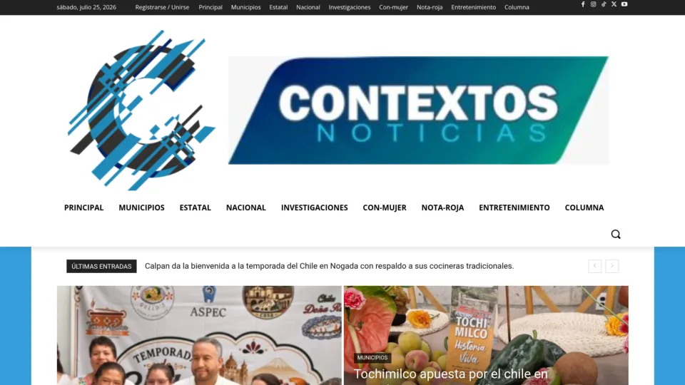 Captura de Contextos Noticias