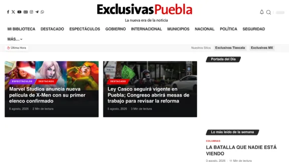 Captura de Exclusivas Puebla
