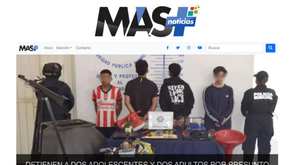 Captura de Más Noticias Diario