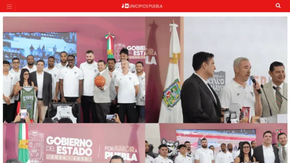 Captura de Municipios Puebla