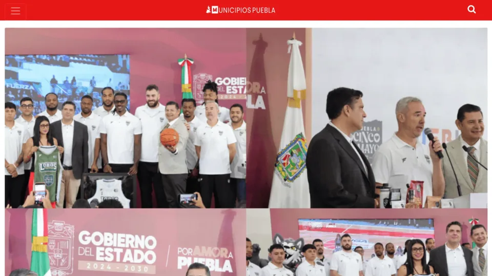 Captura de Municipios Puebla
