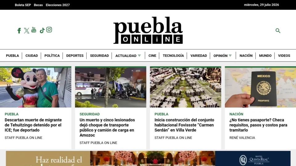 Captura de Puebla Online