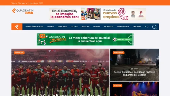 Captura de Quadratín Estado de México