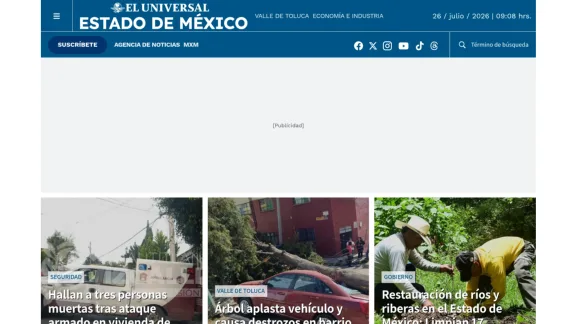 Captura de El Universal Edomex