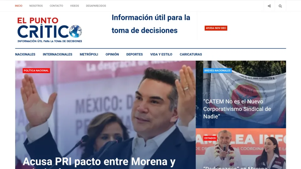 Captura de El punto crítico