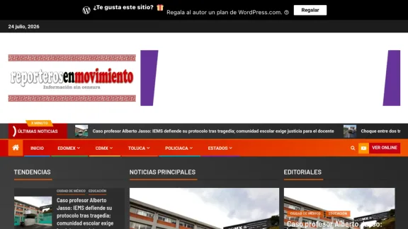 Captura de Reporteros en Movimiento