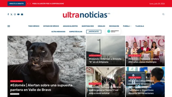 Captura de Ultra Noticias
