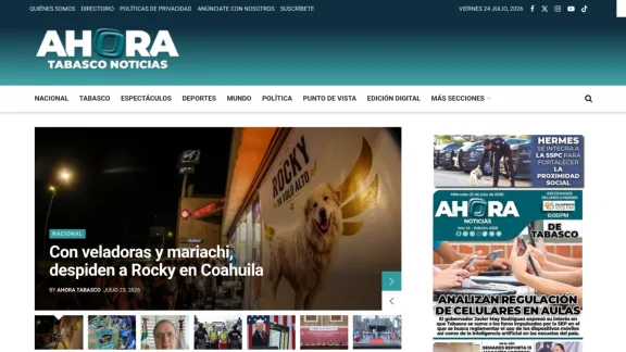 Captura de Ahora Tabasco