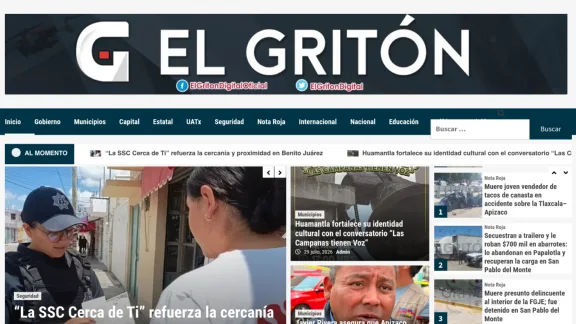 Captura de El Gritón Digital