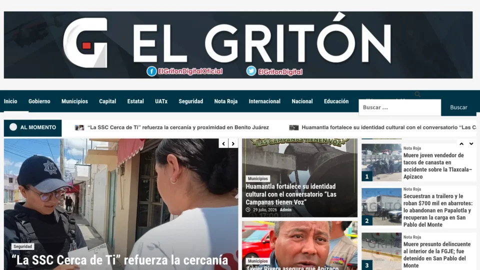 Captura de El Gritón Digital