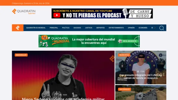 Captura de Quadratín Guerrero