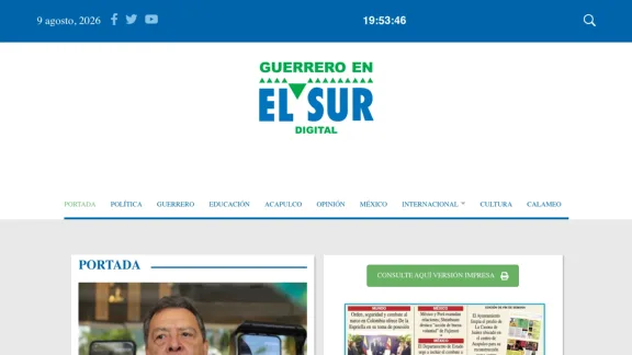 Captura de El Sur de Acapulco