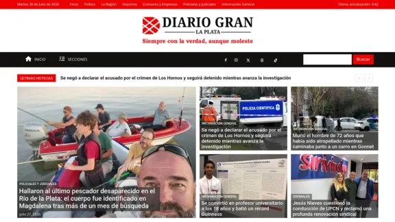Captura de Diario Gran La Plata
