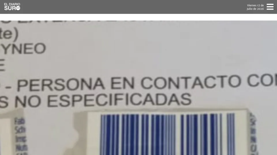 Captura de El Diario Sur