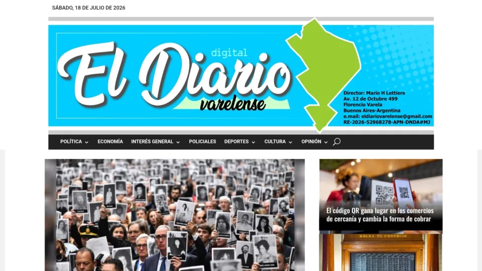 Captura de El Diario Varelense