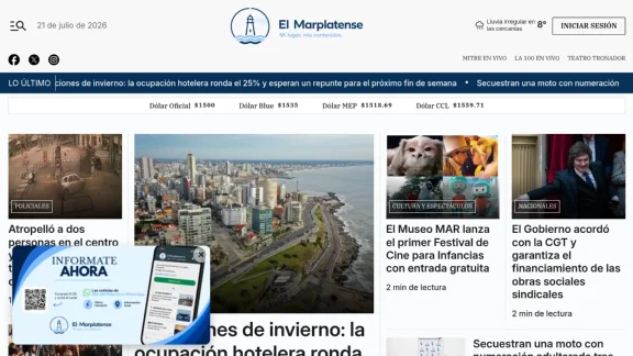 Captura de El Marplatense