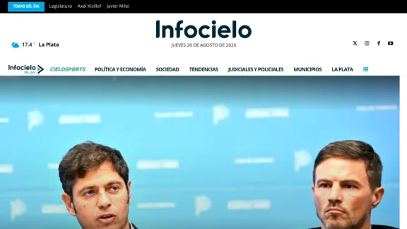 Captura de Infocielo