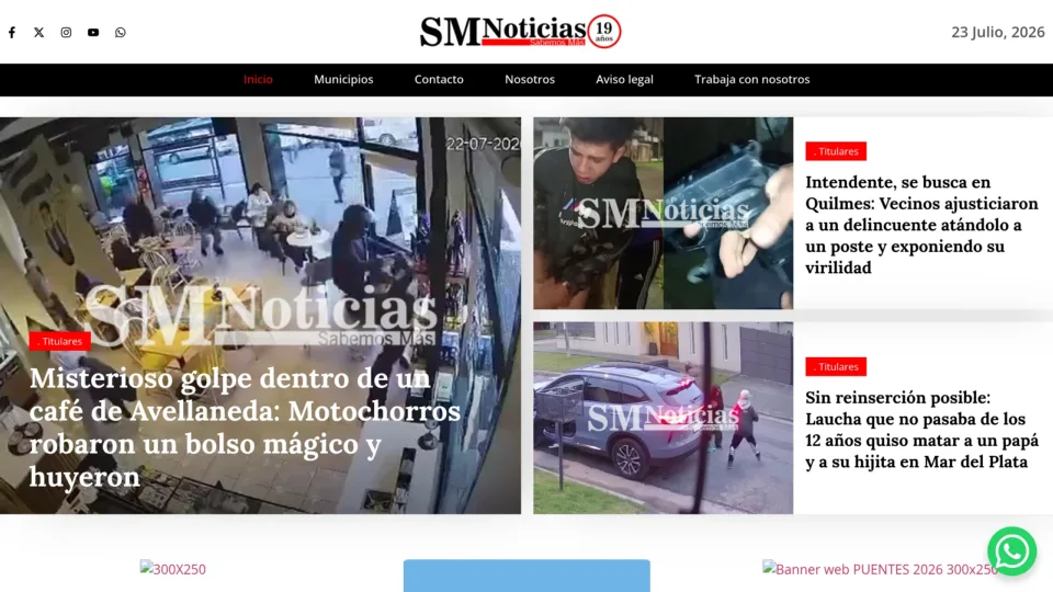 Captura de SM Noticias