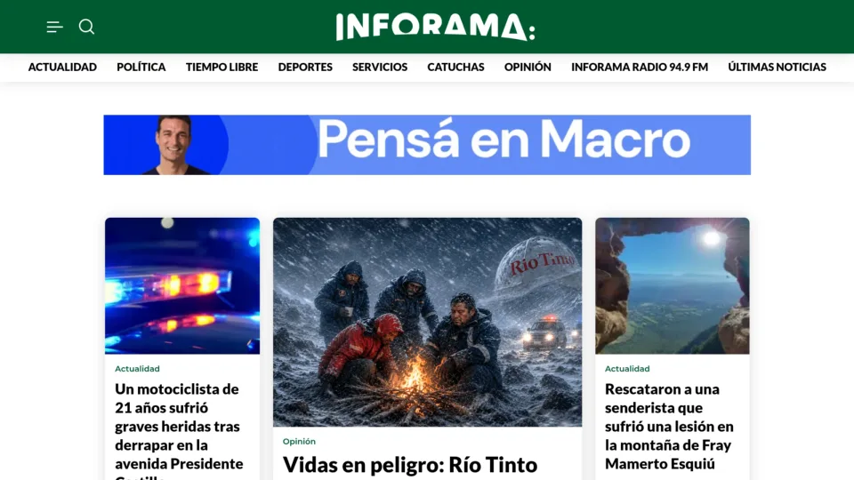Captura de Inforama
