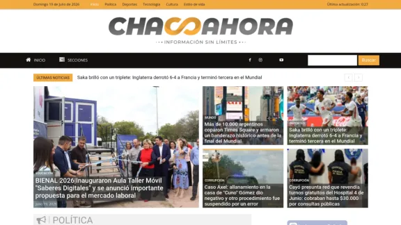 Captura de Chaco Ahora