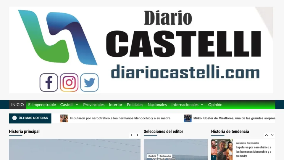 Captura de Diario Castelli