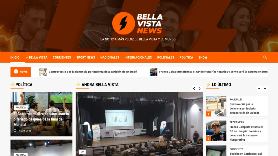 Captura de Bella Vista News
