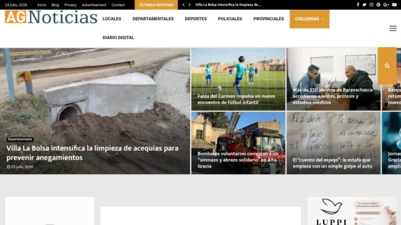 Captura de AG Noticias