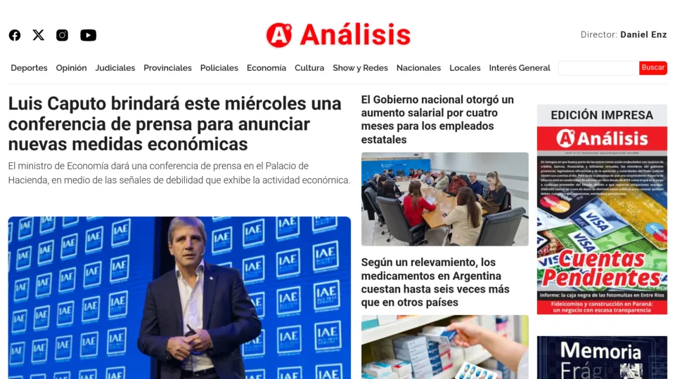 Captura de Análisis Digital