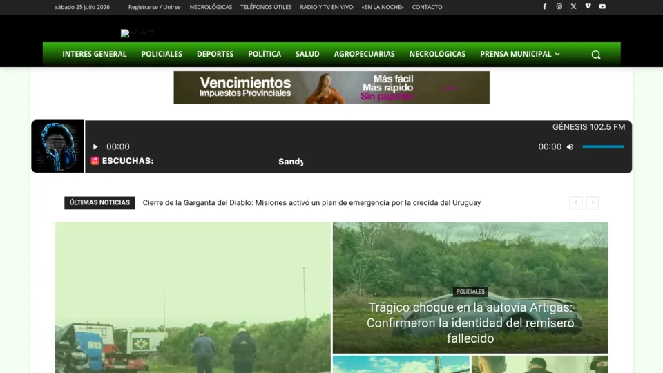 Captura de Génesis Multimedia
