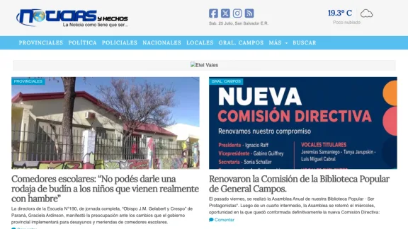 Captura de Noticias y Hechos