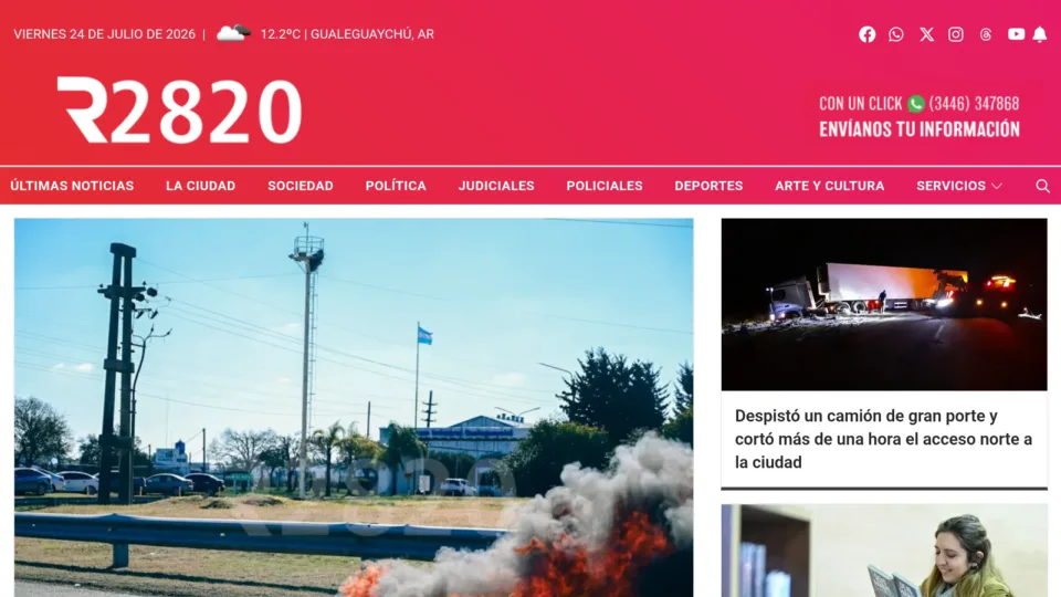 Captura de R2820