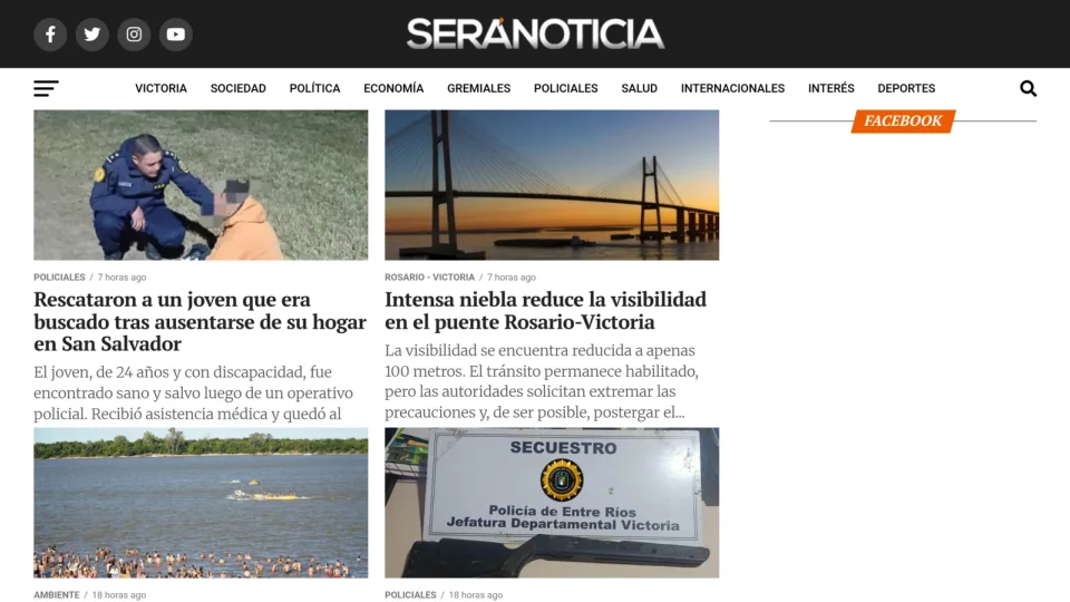 Captura de Será Noticia