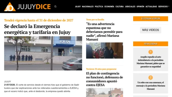Captura de Jujuy Dice