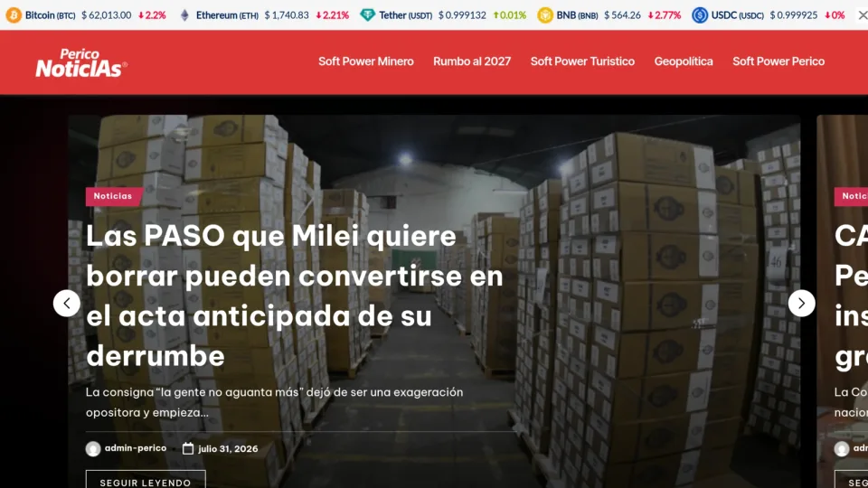 Captura de Perico Noticias