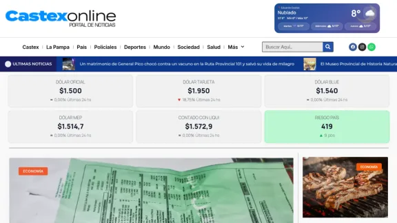 Captura de Castex Online
