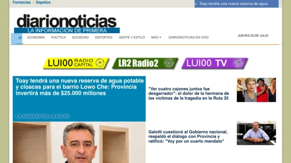 Captura de Diarionoticias
