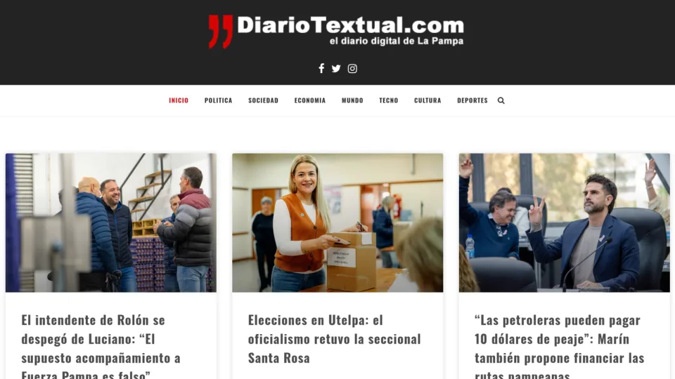 Captura de Diario Textual