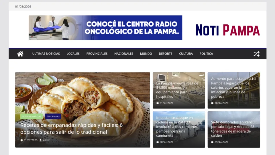 Captura de Noti Pampa