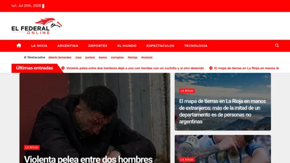 Captura de El Federal Online