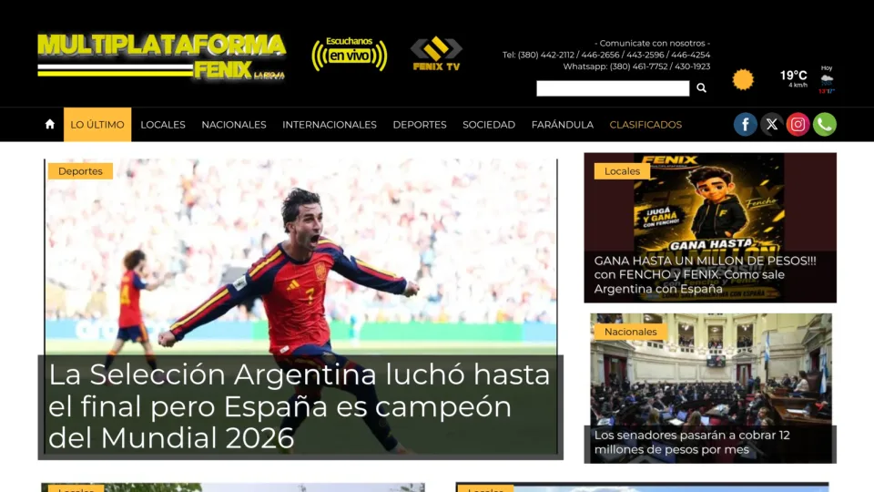 Captura de Radio Fénix 95.1
