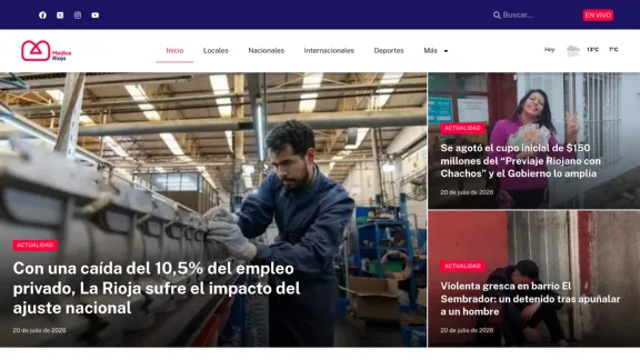 Captura de Medios Rioja