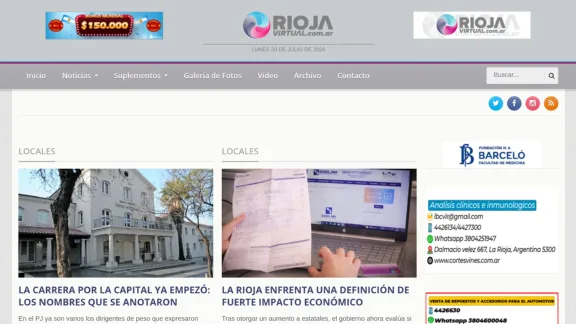 Captura de Rioja Virtual