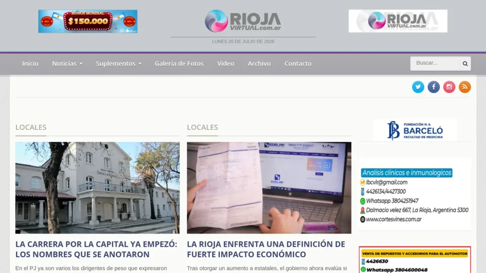 Captura de Rioja Virtual