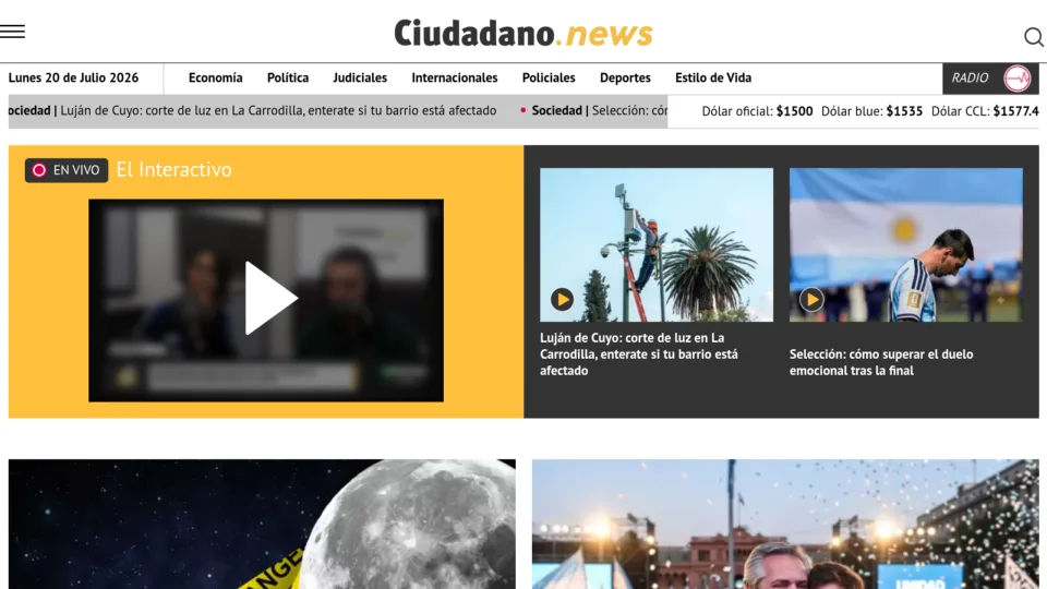 Captura de Ciudadano News